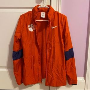 NIKE Clemson Jacket with Hood in Collar
